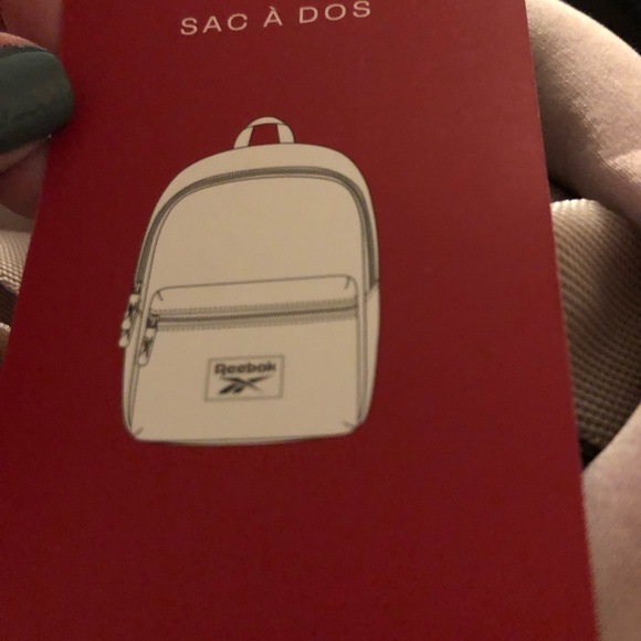 Small Padded Reebok Backpack Dusty Pink - Picture 6 of 7